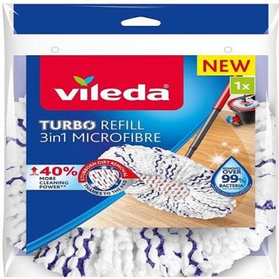 Vileda 167749 TURBO 3v1 Microfibre náhrada od 179 Kč - Heureka.cz