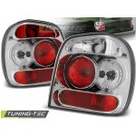 ZADNÍ SVĚTLA, LAMPY VOLKSWAGEN POLO 6N, 1994-1999, ČIRÉ, CHROM – Hledejceny.cz