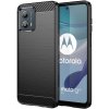 Pouzdro a kryt na mobilní telefon Motorola Carbon Case Motorola Moto G13 / G23 / G53 černé