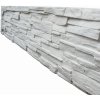 Příslušenství k plotu BEVES, Betonplus Betonový panel EXCLUSIVE oboustranný 200x40x4 cm - štípaný kámen - přírodní