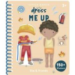 Little Dutch Kniha se samolepkami Jim & Friends Obleč mě – Hledejceny.cz