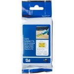 Brother , FLE-6511, černý tisk/žlutý podklad, nelaminovaná, 21mm, 45mm x 10.5mm, 72ks – Zboží Mobilmania