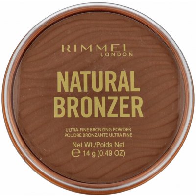 Rimmel London Natural Bronzer Ultra-Fine Bronzing Powder dlouhotrvající bronzer 003 Sunset 14 g – Zboží Dáma
