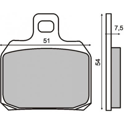 RMS Brzdové destičky 0490 RMS 225100490 | Zboží Auto