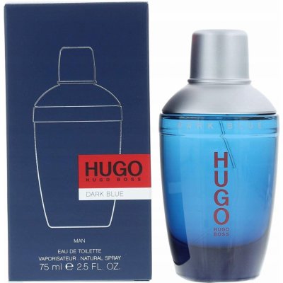 Hugo Boss Hugo Dark Blue toaletní voda pánská 75 ml – Zboží Mobilmania