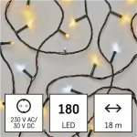 EMOS D4AN03 LED vánoční řetěz blikající 18 m venkovní i vnitřní teplá studená bílá časovač – Sleviste.cz