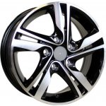 Racing Line Xfa07 6X15 5X114,3 ET48 polished black | Zboží Auto