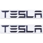 Samolepka s emblémem Tesla, 3D kovové logo pro Tesla Model 3/X, Model S/Y, písmena na kufr, emblém, | Zboží Auto