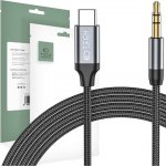 Pouzdro Tech-protect Ultraboost USB-C/mini Jack 3,5mm kabel 100cm černé – Zboží Živě
