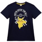 Dětské tričko Pokémon Pikachu tmavě modré „Gotta Catch ’Em All“ – Zboží Dáma