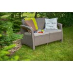 Keter Corfu Love Seat cappuccino – Sleviste.cz