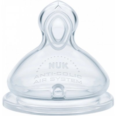 NUK First Choice savička velikost flow control 6+m natural 2 ks – Zboží Mobilmania