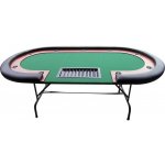 Buffalo Pokerový stůl High Roller 210x105 cm Black – Zboží Dáma