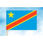 LIBEA, s.r.o. Vlajka Demokratické republiky Kongo Rozměr: 40×60 cm, Uchycení: Návlek na žerď – Hledejceny.cz