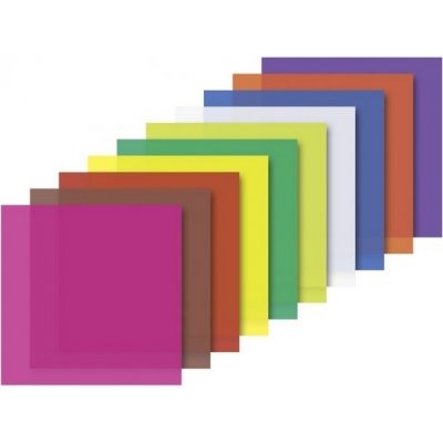 Origami 20x20 cm 40 g 10 transparentních barev – Zboží Mobilmania