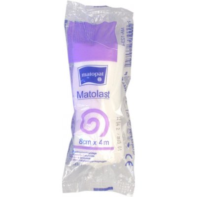 Matolast superelastické fixační obinadlo 4m x 8cm – Zboží Dáma