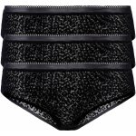 Esmara Dámské kalhotky 3 kusy černá – Zboží Mobilmania