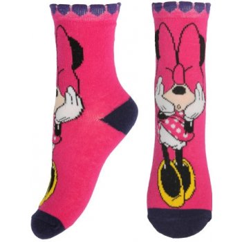 E plus M Dívčí ponožky Minnie růžové
