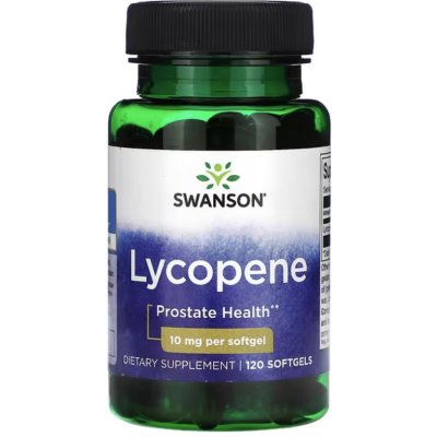 Swanson Lycopene 10 mg 120 gelové tablety – Hledejceny.cz