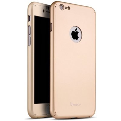Pouzdro IPAKY 360° Obal Apple iPhone 6 Plus / 6S Plus zlaté – Zboží Mobilmania