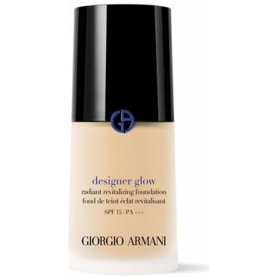 Giorgio Armani Rozjasňující tekutý make-up SPF15 Designer Glow Radiant Revitalizing Foundation 1.5 30 ml – Sleviste.cz