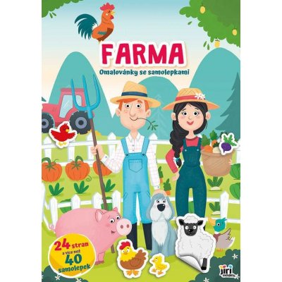 Farma Omalovánky se samolepkami – Zboží Mobilmania