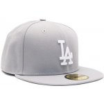 New Era 59FIFTY Los Angeles Dodgers Basic Šedá / Bílá – Zboží Mobilmania