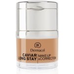 Dermacol Dlouhotrvající make-up s výtažky z kaviáru a zdokonalovací korektor Caviar Long Stay Make-Up & Corrector 5.0 Cappuccino 30 ml – Zboží Mobilmania