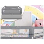 Kesser Zábrana k posteli šedá 180 x 42 x 44 cm – Hledejceny.cz