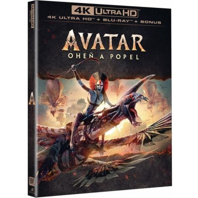 Avatar: Oheň a popel 4K Ultra HD + BD + bonus disk Edice v rukávu – Hledejceny.cz