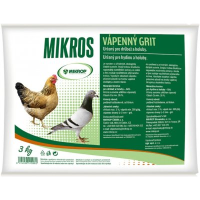Mikros VPC vápenný grit 3kg – Zboží Dáma