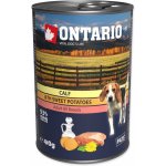 Ontario Mini Calf Sweetpotato Dandelion and linseed oil 400 g – Sleviste.cz