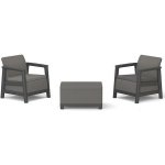 Keter SCANDI LINEA BALCONY - Mountain Grey/Grafit – Sleviste.cz