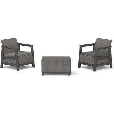 Keter SCANDI LINEA BALCONY - Mountain Grey/Grafit – Sleviste.cz