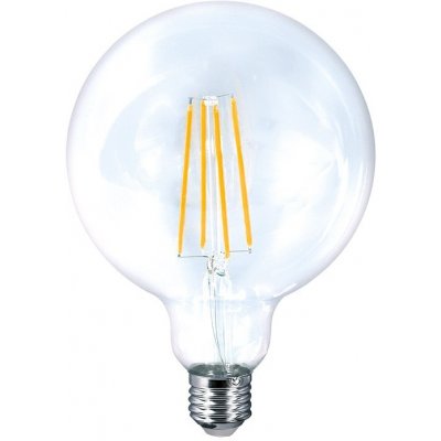 Solight žárovka LED retro Globe G120 E27 8W 3000K WZ523 filament – Hledejceny.cz