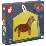 Janod hmatové karty na kroužku Farma – Zboží Dáma