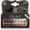 Umělé řasy a doplňky SOSU by Suzanne Jackson Hidden Agenda Undetectable Lashes trsové nalepovací řasy bez uzlíku 14 mm