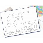 Radost v písku Šablona na pískování mašinka A6 – Hledejceny.cz