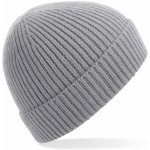 Čepice rib knit světle šedá – Hledejceny.cz