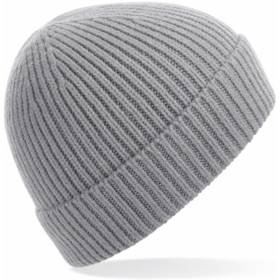 Čepice rib knit světle šedá – Hledejceny.cz