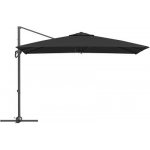 COSTWAY Zahradní slunečník s klikou NP13292GR, 300 x 200 cm, antracit – Hledejceny.cz