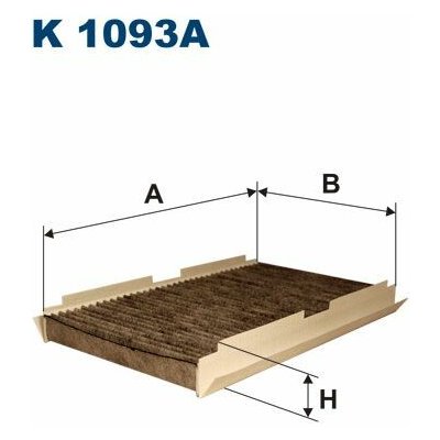 FILTRON Filtr, vzduch v interiéru K1093A – Hledejceny.cz