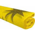 Krepový papír - Zlaté hvězdy na žlutém 0,5x2m C05D62 28 g/m2 – Hledejceny.cz