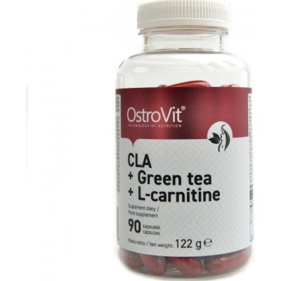 OstroVIT CLA +Green Tea + L-Carnitine 90 kapslí – Zbozi.Blesk.cz