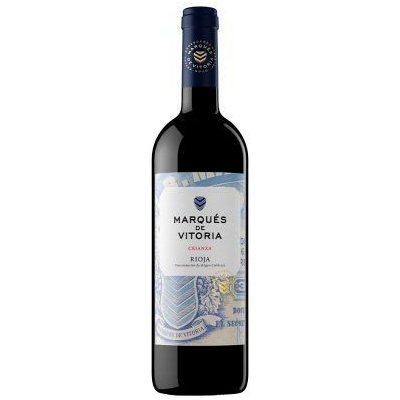 Marqués de Vitoria Tempranillo Crianza DOC Rioja 2022 14% 0,75 l (holá lahev) – Zboží Dáma