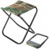Zahradní židle a křeslo Verk 01666 Kempingová stolička maskáč