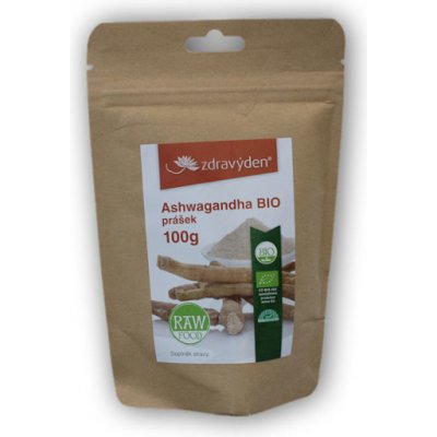 Zdravý den Ashwagandha BIO 100 g – Hledejceny.cz