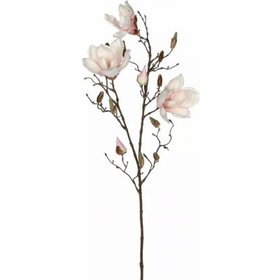 Umělá rostlina Magnolie, 88 cm, barva květu: růžová 1005581
