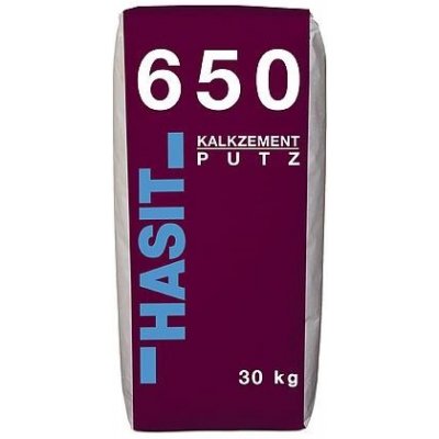 Hasit 650 0-1,2 mm Omítka jádrová strojní 30 kg – Sleviste.cz