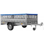 UNITRAILER GARDEN 265/R KIPP s pletivovými bočnicemi, rámem H-0 a modrým krytem – Hledejceny.cz
